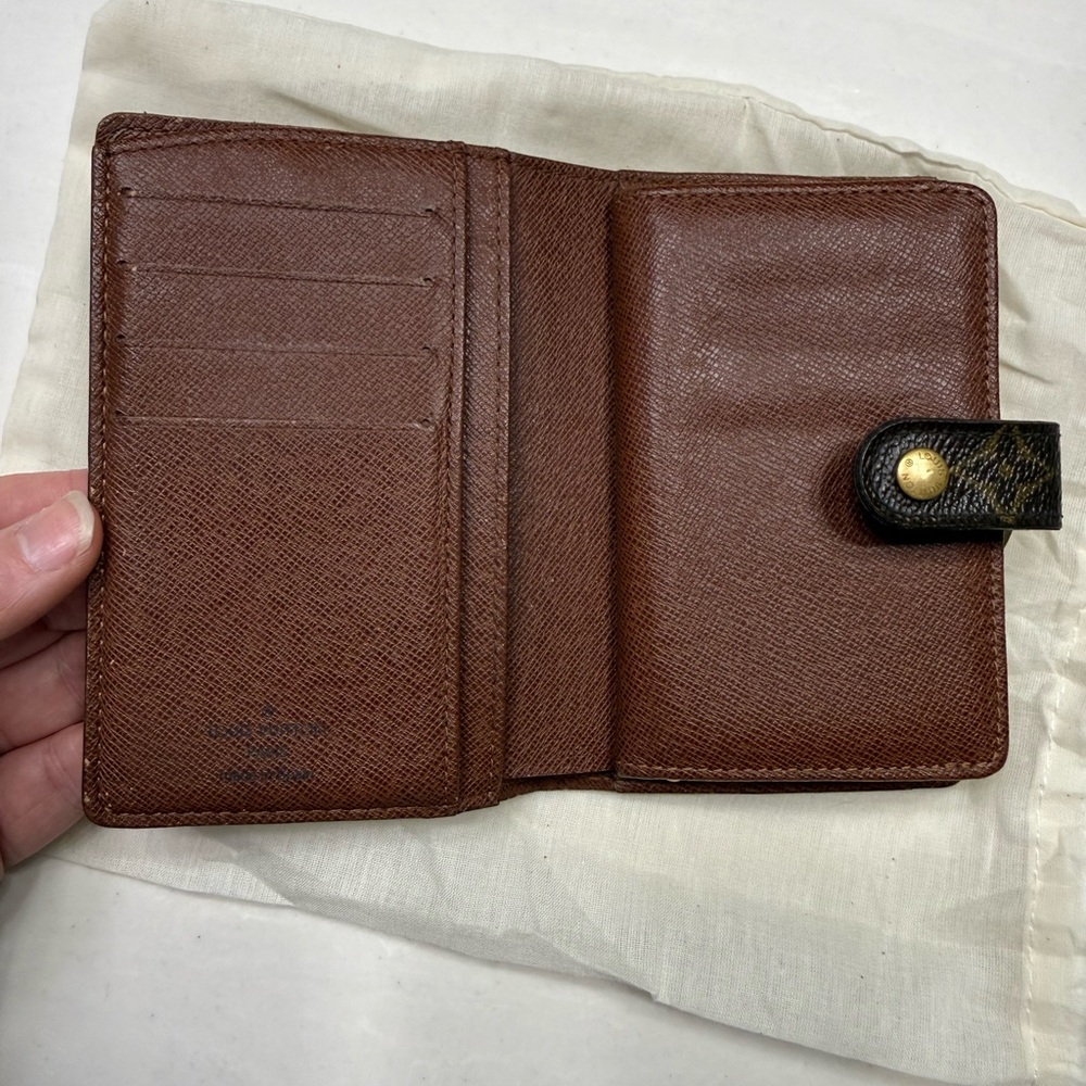 Louis Vuitton Dark Brown Monogram Wallet - Picture 3 of 14
